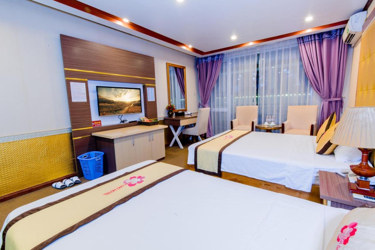 Hoa Dao Hotel Hòa Bình Exterior foto