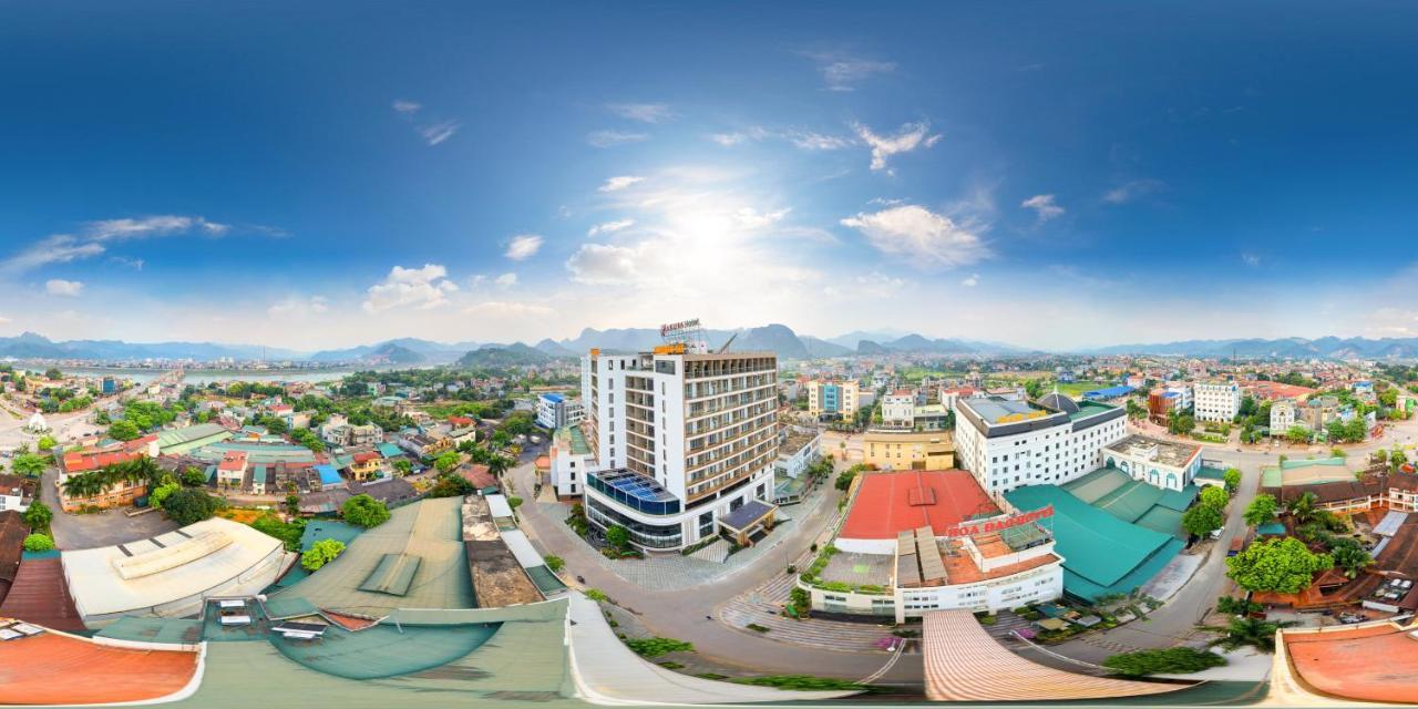 Hoa Dao Hotel Hòa Bình Exterior foto