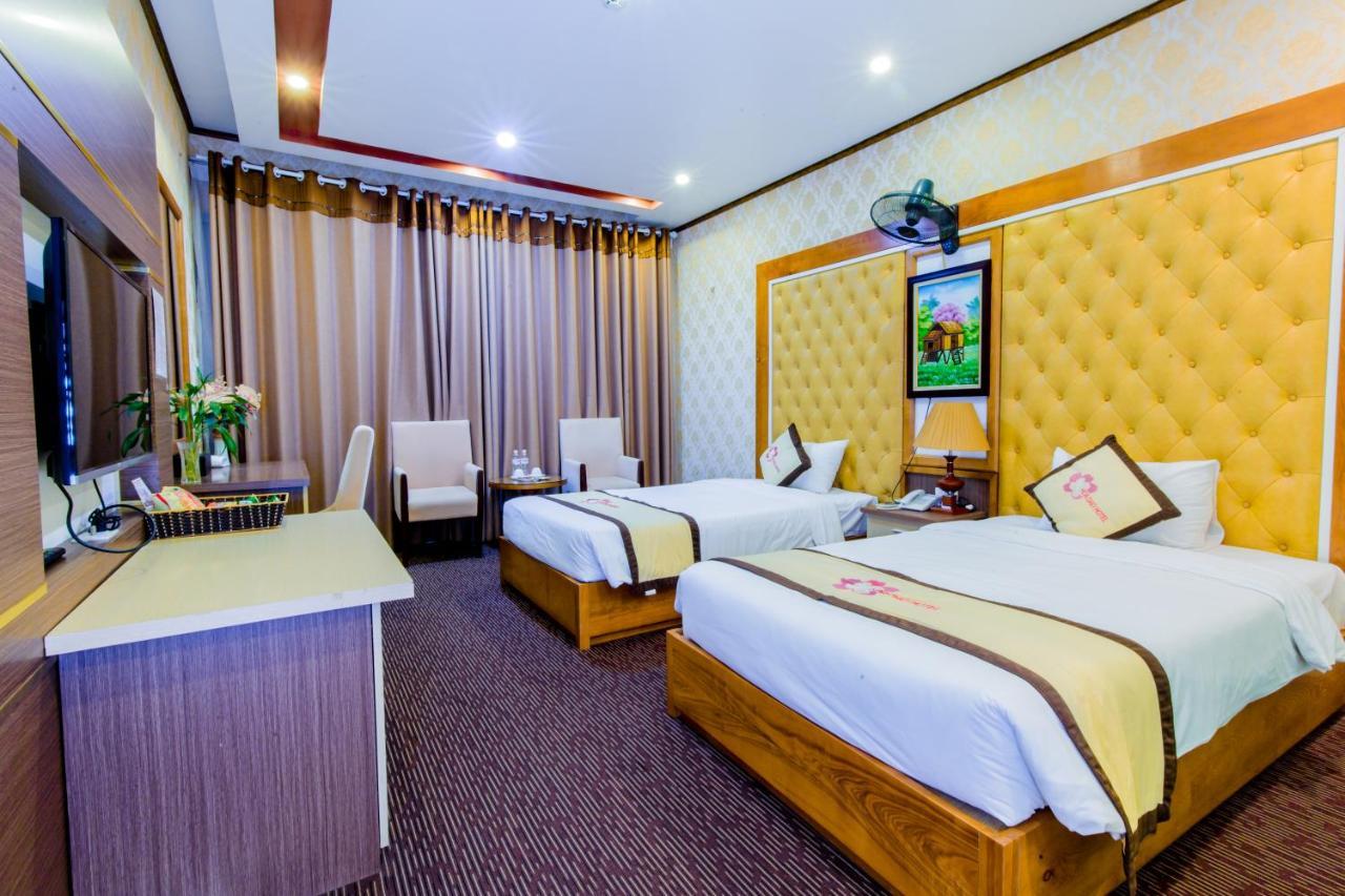 Hoa Dao Hotel Hòa Bình Exterior foto